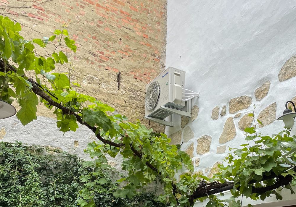 dual split klimaanlage rust 2